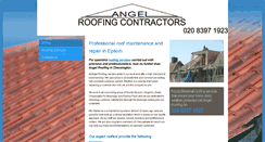 Desktop Screenshot of angel-roofing-chessington.co.uk